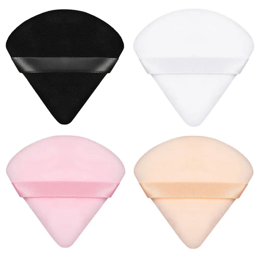 Gmagic Hot Selling Makeup Sponge Portable Cosmetic Powder Puff Soft Cotton Beauty Triangle Powder Puff