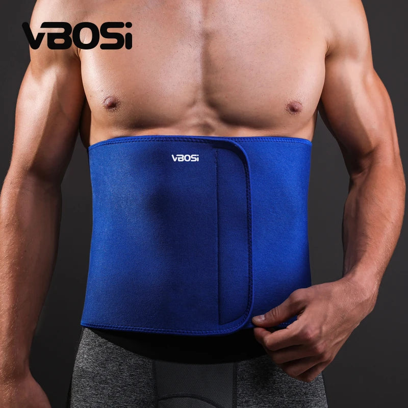 VBOSI High Elastic Waist Support in Stock Neoprene Sweat Lumbar Support for Sports Safety Men Women Slimming Waist Brace