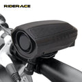 RIDERACE Bike Bell High Decibel Loud MTB Road Bicycle Handlebar Ring Bells Electric Horn Safety Riding Warning Alarm
