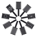 New Style 9pcs 3D Cat Eye Magnet Set Nail Art Tools Magnet Stick for Cat Eye Gel