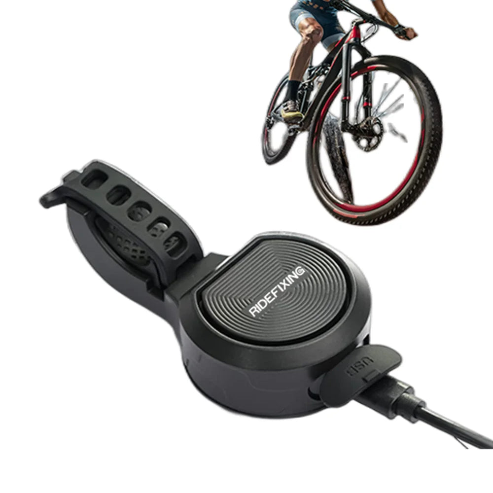 New Image OEM Waterproof Cycling Usb Electric Unique Bicycle Bells Led Bicycle Bell Ring Horn Bike Handlebar Alarm Bicycle Bell