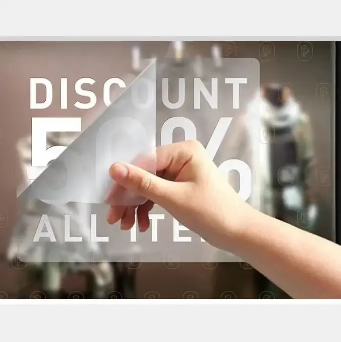Self Adhesive Pvc Transfer Window  Vinyl Sticker Printed Die Cut Lettering Custom Stickers