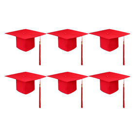 2025 Unisex Matte Adult Adjustable High Quality Graduation Cap Hot Selling Custom Design Tassel Adult Matte Promotional Cap