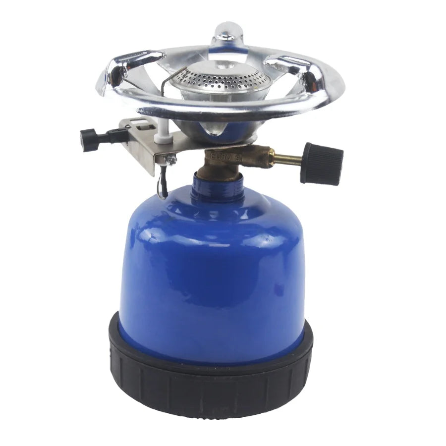 Portable Camping Stove With Needle Valve 190G Gas Tank Special Stove Head Piercing for Household Outdoor Coffee Use