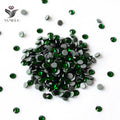 Emerald  Flatback Crystal Rhinestones Custom Bling Hotfix for Clothing