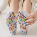 Wholesale Acupoint Foot Massage Socks Acupuncture Acupressure Reflexology Socks With Massage Tool