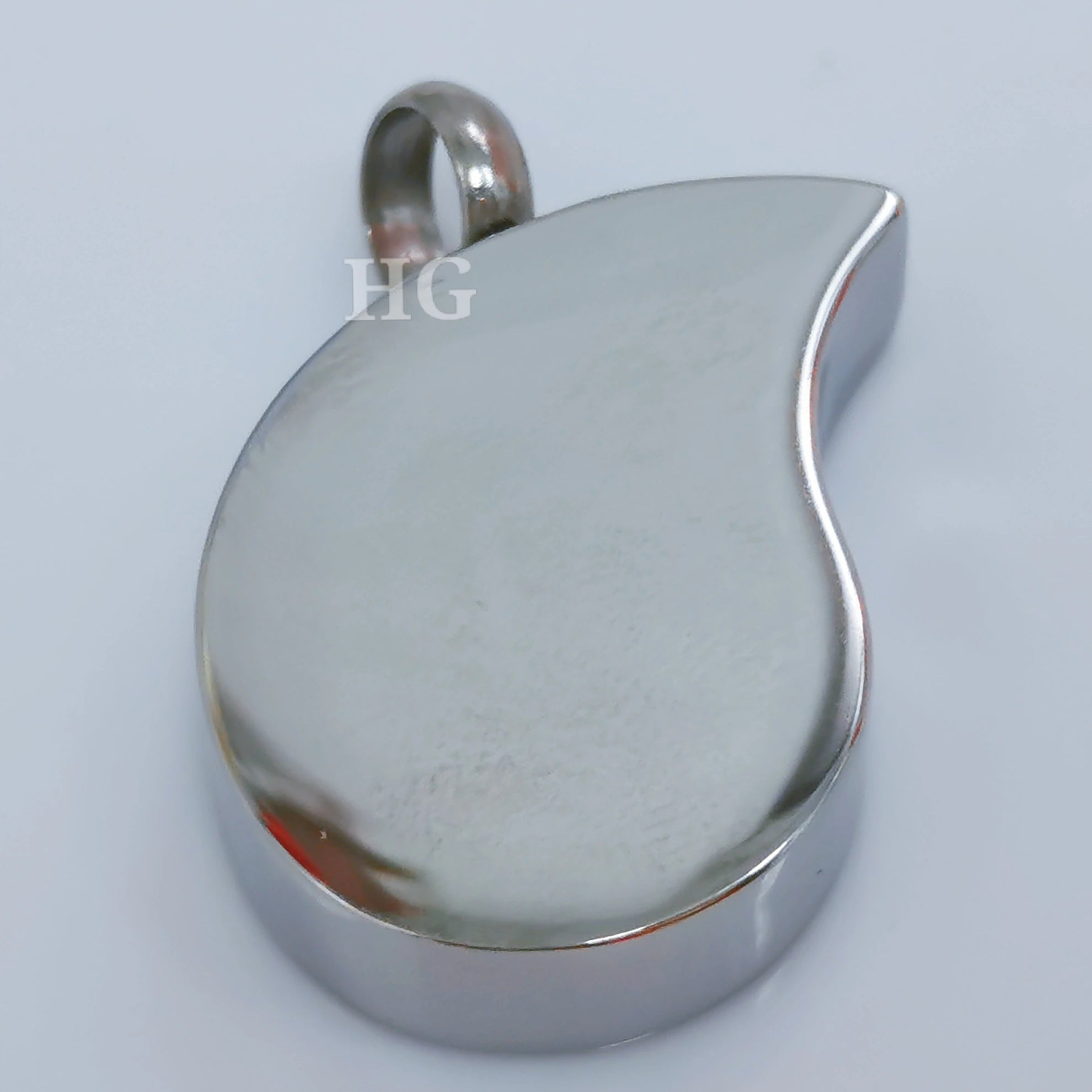 Vintage Water Drop Stainless Steel Ash Holder Pendant Necklace with Bigger Ash Chamber for Dad Mom Aunt Cremation Funeral Gift