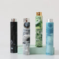 Modern Light Luxury 10ml Marble Texture Colorful Rotating Oral Care Bodyworks Liner Sub-packing Glass Perfume Bottle