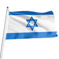 Manufactory Hot Sale High Quality Israel Country Flag Banners 3x5ft Size Exquisite Polyester World Flags