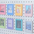 2x3 Custom Plastic Refrigerator Magnet Mini Polaroid Instax Acrylic Picture Frame