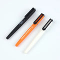 Hot Selling Luxury 0.5MM Plastic Body Gel Pen Best Price Custom Logo Available in Yellow White Black and Grey