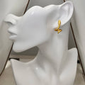 Wholesale 18K Gold Plated Stainless Steel Snake Charm Stud Earrings Classic Pendant Style