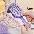 Detachable Wet and Dry Dual Use Extension Hair Massage Comb Self-cleaning Detangling Hair Brush for Women