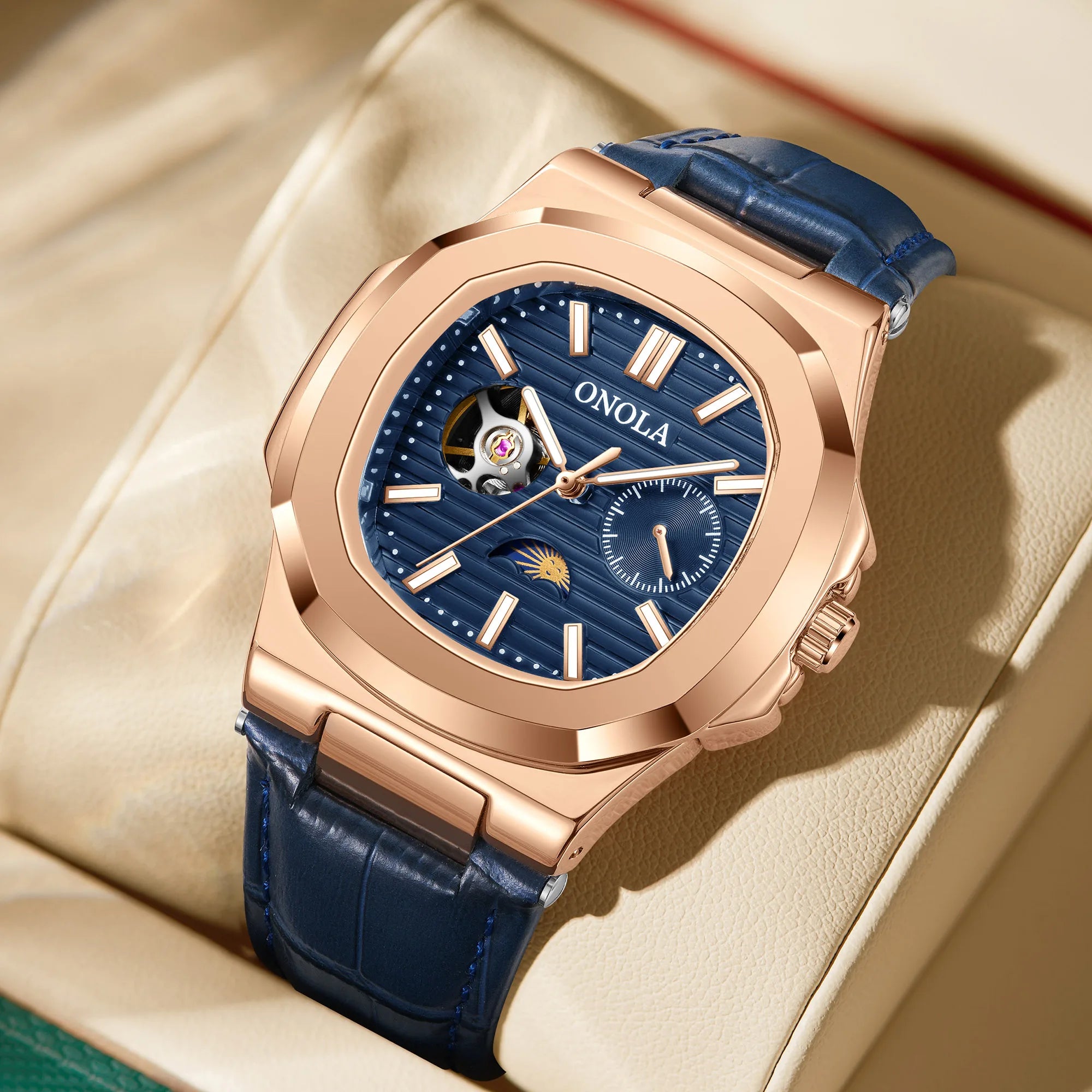 ONOLA 3855 Machinery Watches for Men Wholesale Business Luxury Watches for Men Casual Watch for Men