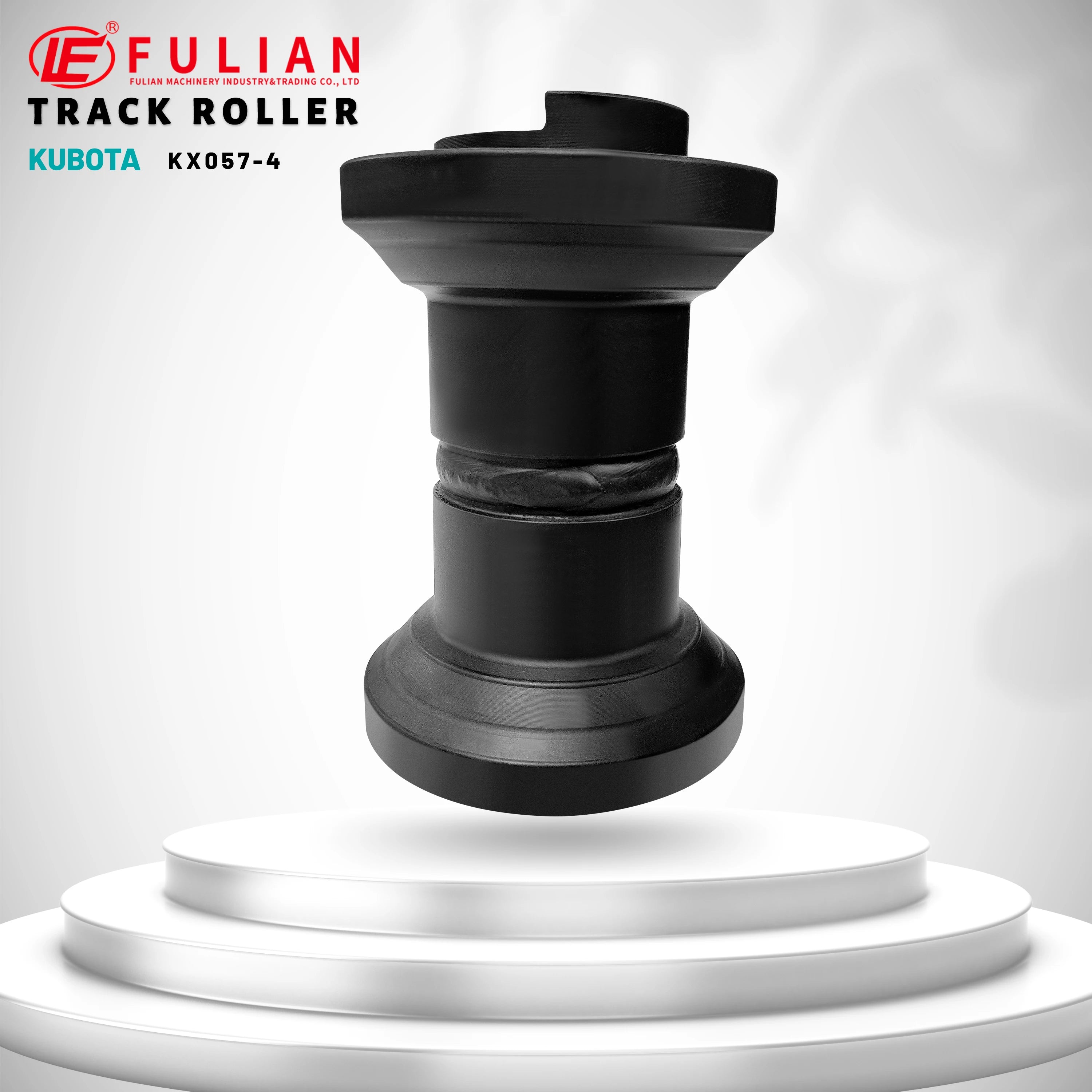Mini Excavator Undercarriage Spare Parts KX057 Track Bottom Roller for Kubota KX057-4 Replacement