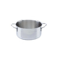 Classic 16cm Eco-Friendly Steel Cookware Set 16 Side-Handles for Multifunctional Water Steam Grill Casserole Utensils for