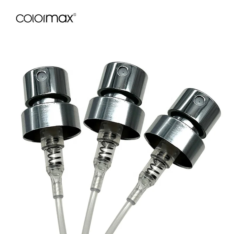 Factory Price 15mm Crimp Aluminium Perfume Spray Pump Bottle Fine Mist Sprayer Lids Bottle Caps Closures for Short Pump