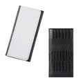 Quality & Fashion Sublimation Card Holder OEM Leather Wallets Card Holders Crocodile Card Holder Cash Binder Wallet