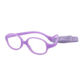 2023 Wholesale Customized Eyewear Girls Boys Fashion Safety Soft Flexible Rubber Kids Prescription Glasses Frame with Strap