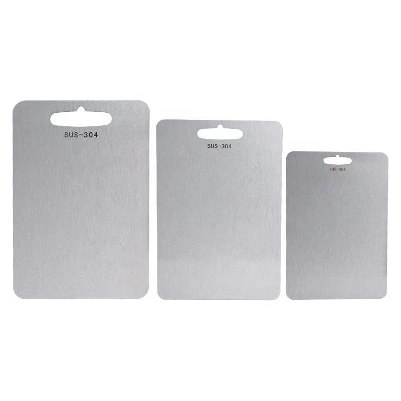 Home Kitchen Product Stainless Steel Cutting Board Easy to Clean Chopping Board