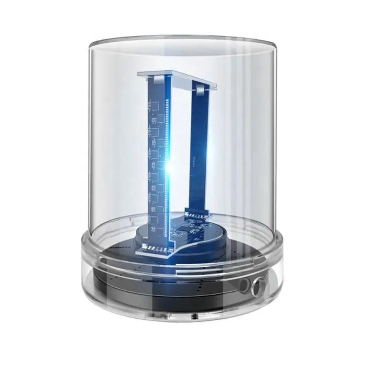 2024 Professional Led 15cm 3d Hologram Advertising Fan Display Equipment 3d Indoor 360 Degree Hologram Fan With Cover