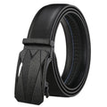 New Mens Automatic Buckle Belts for Men Waistband Split Leather Ratchet Belts OEM LQbelt Factory Custom Logo