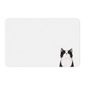 Modern Non-Toxic Diatomite Bath Mat Quick Drying Strong Absorption Anti-Slip Protection Stone Bath Mat Drying Capabilities