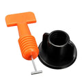 50pcs/Bag Reusable Flat PP+Stainless Steel Tile Leveling System Kit with Customized Color OEM Available All Tile Accessories