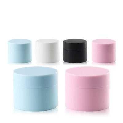 5g 15g 20g 30g 50g PP Plastic Double Wall Cosmetic Lotion Cream Containers Screw Top Jars for Personal Care
