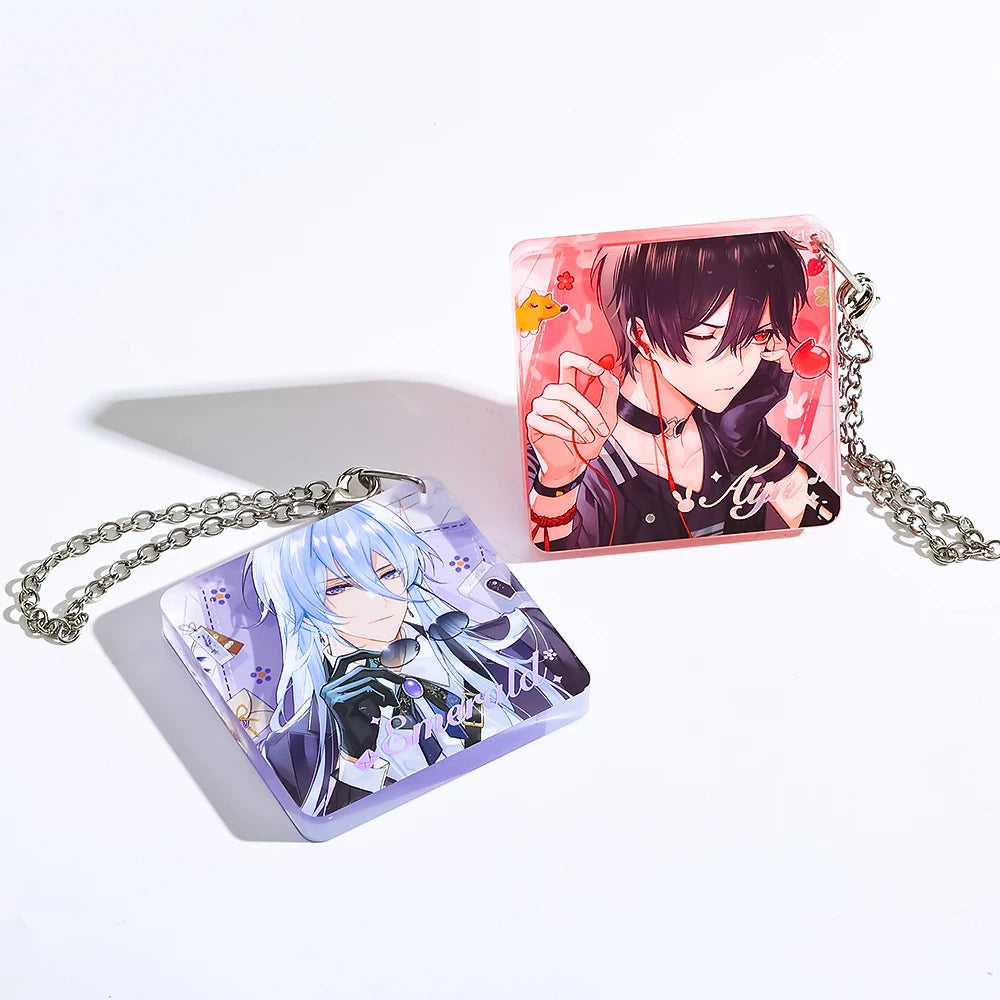CNAWO Wholesale Custom Anime Keychain Make Your Own Cartoon Design on UV Printed Acrylic Plastic