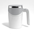 380ML Rechargeable and Battery Convenient Stirring Cup 304 Stainless Steel Magnetic Rotating Mug Automatic Stirring Coffee Mug