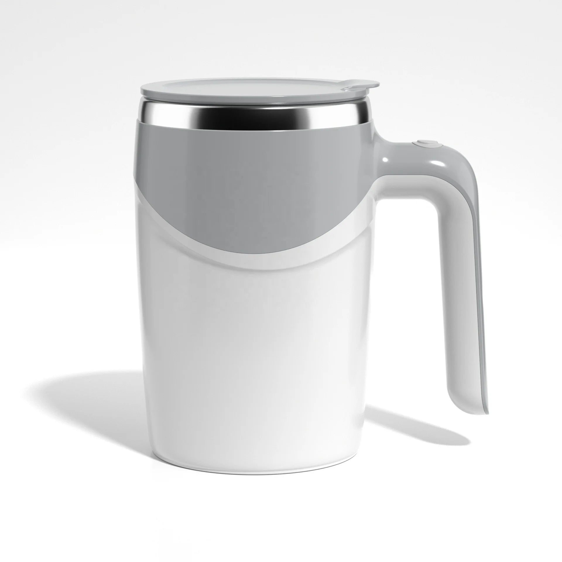 380ML Rechargeable and Battery Convenient Stirring Cup 304 Stainless Steel Magnetic Rotating Mug Automatic Stirring Coffee Mug