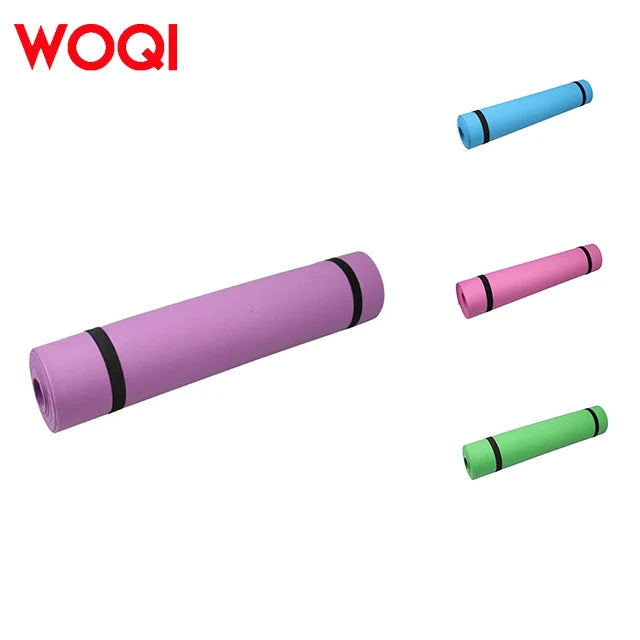 Wholesale Customizable Pattern Eco-friendly 4mm6mm 8mm Foldable Multi-color NBR Yoga Mat