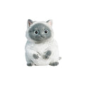 Super Popular TPR Simulation Cat Pinch Music Decompression Toy - Handmade Tabletop Decoration Healing Tie Cat Claw Doll