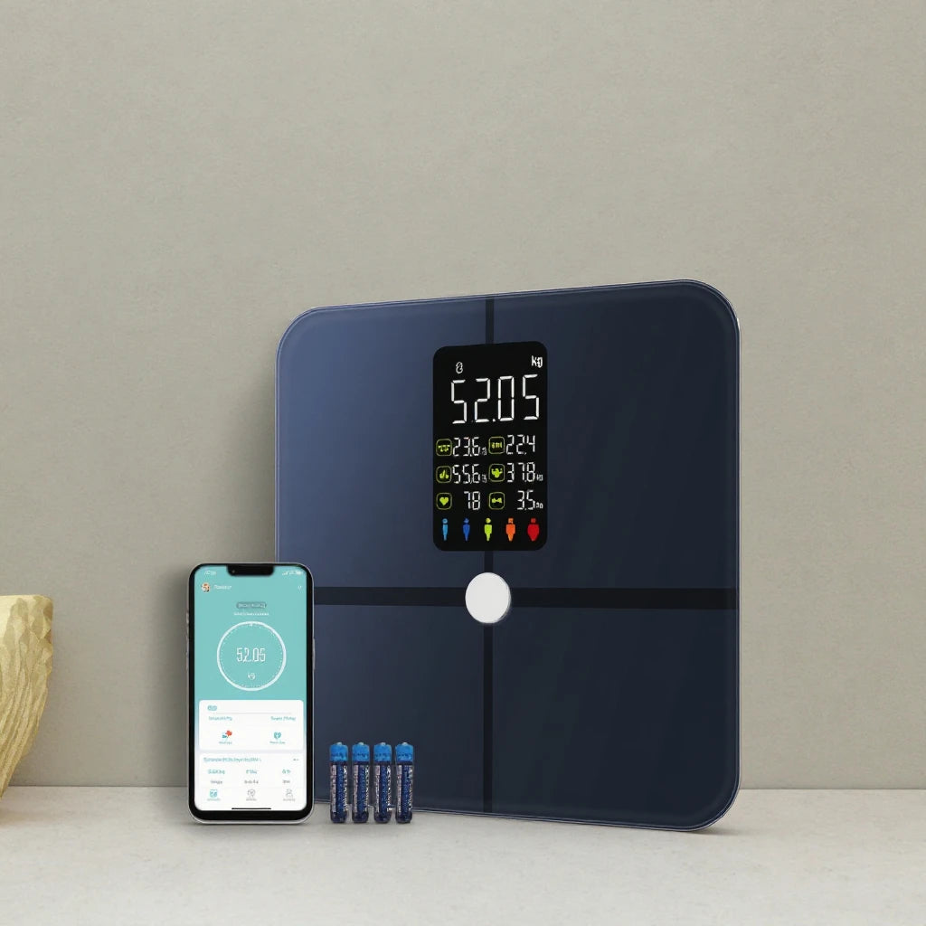 For Analyzer 16 Body Index 180kg USB/Battery Big Screen BMI Digital Smart for App Body Fat Scale
