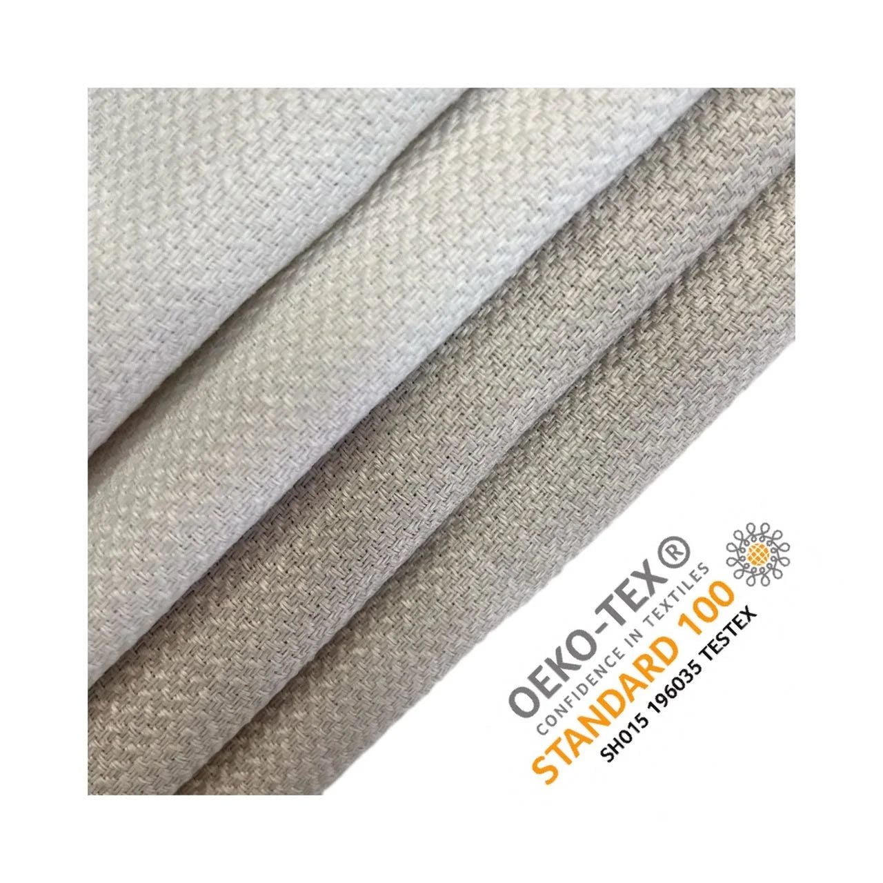 Elegant Home Textile Polyester Faux Linen Fabric for Wholesale