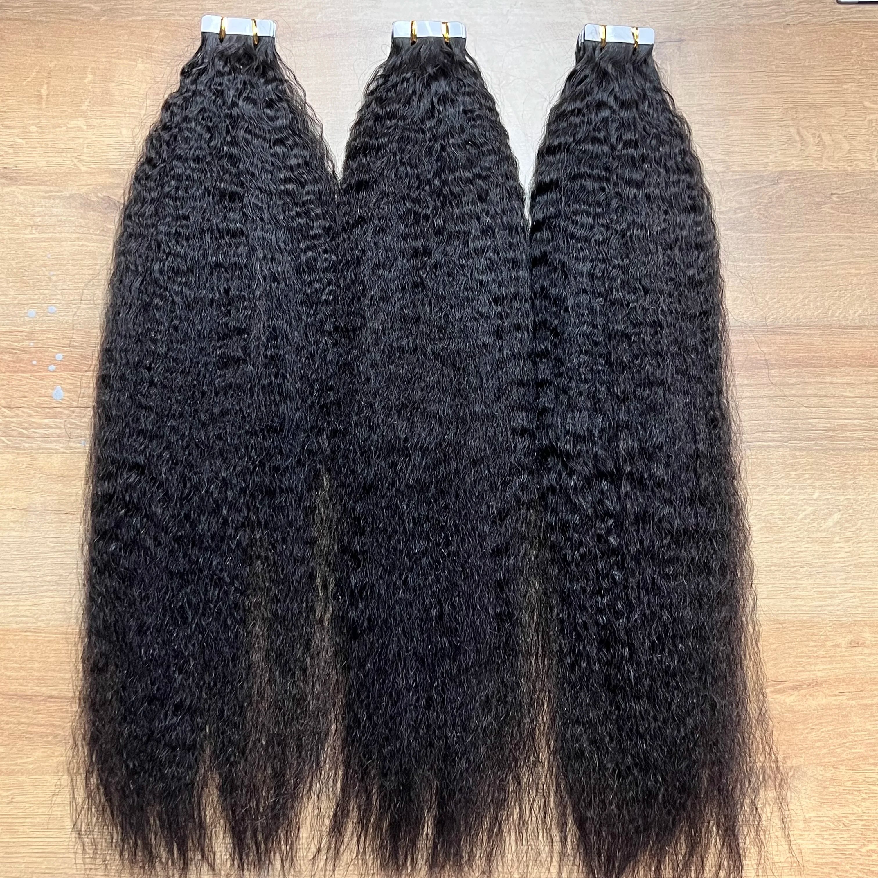 Wholesale Price Direct Factory Tape Ins 100% Human Hair Extensions Wigs Human Hair Lace Front