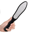 Dual-Action Stainless Steel Foot Scrubber & Heel Grater Calluses Remover for Foot Care & Pedicure Set