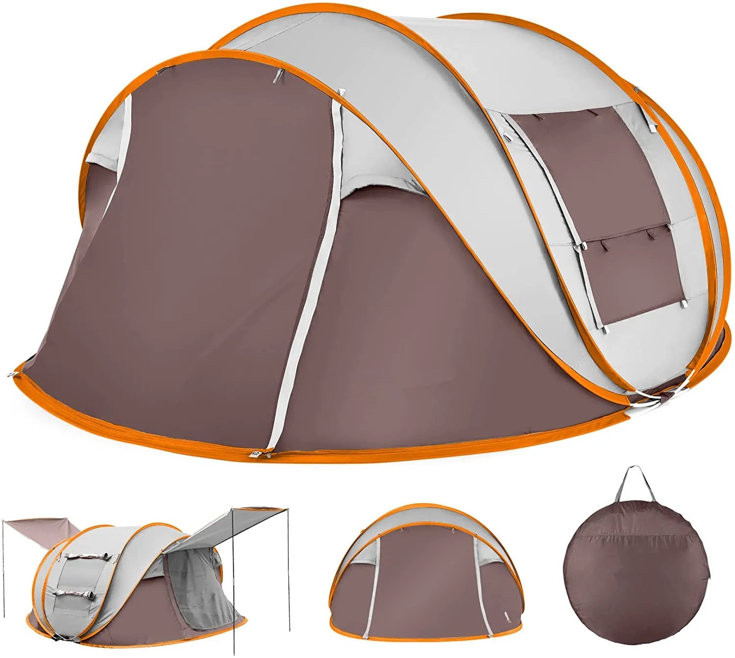 WOQI Waterproof Portable 4-10 Persons Outdoor Camping Tent Sets up in 60 Seconds for Sale