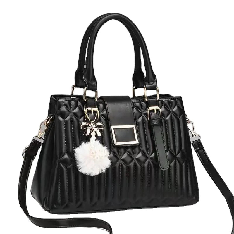 2022 Factory New Practical Cross-Body Handbag for Ladies Large Capacity Commuting Shoulder Bag Zipper Closure Canvas Wholesale