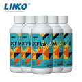 LINKO CMYK+W+LCLM  DTF Ink DTF Printer Printing Ink Price for Printer XP600 I1600 I3200 Double DTF Printer