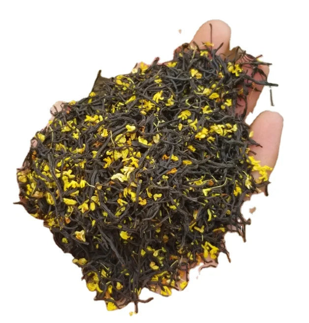 Blended Flower Black Tea Natural Feature Osmanthus Flower Blending Black Tea