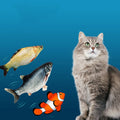 Usb Electric Moving Flippity Catnip Dancing Fish Cat Toy Cat Flapping Kicker Electric Simulation Interactive Fish Toy for Cat