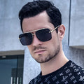 YTSLMLY10080 Custom Square Sunglasses for Men Wholesale 2022 Tac Lenses and Alloy Frame Eyeglass Shop Shades From China