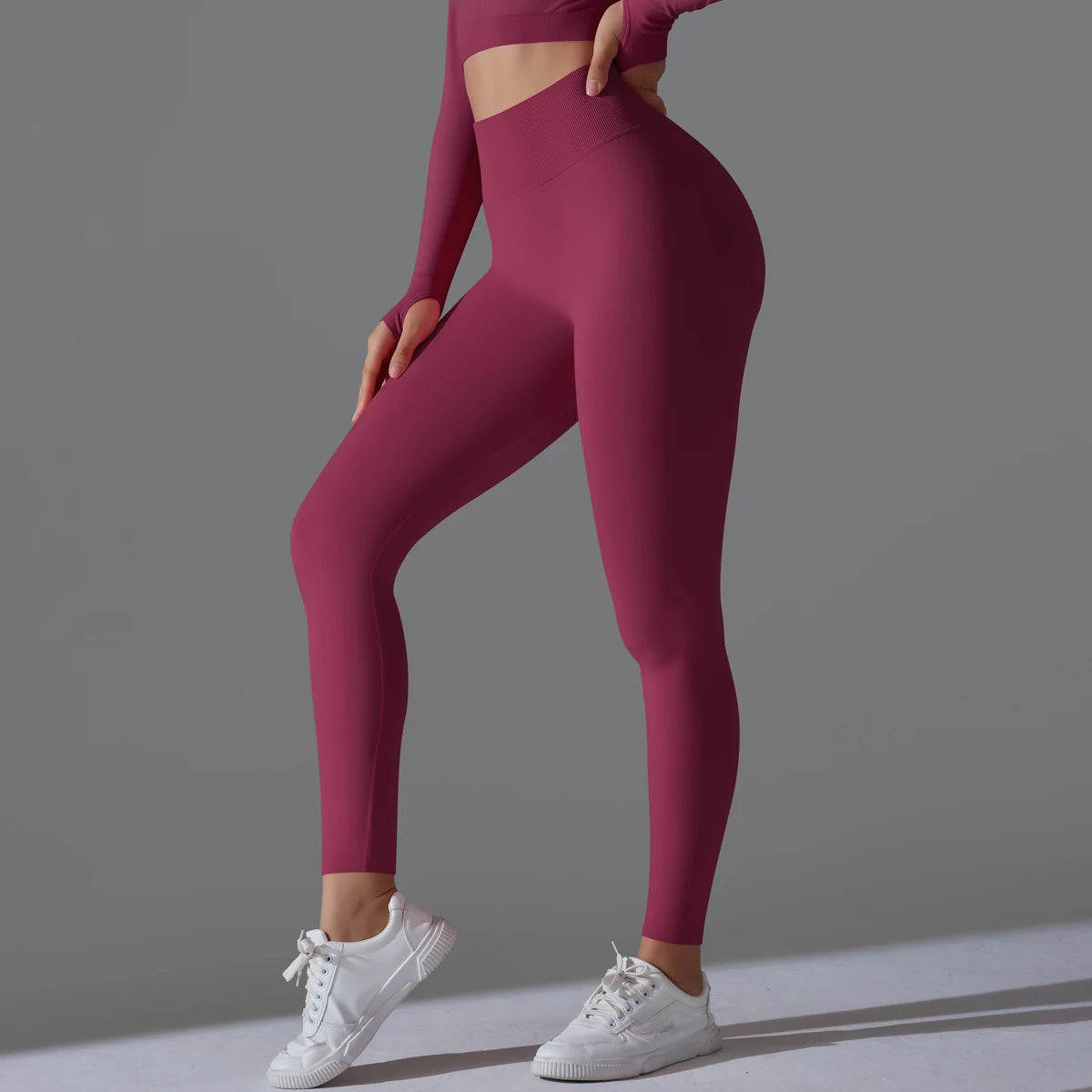 Custom Logo Womens Sports Clothing Scrunch Butt Workout Legging High Waist Gym Fitness Pants Seamless Yoga Leggings for Women