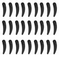 Face Beauty Makeup Tool Makeup Sticks Mud Mixing Tool Mask Spatula Black Plastic Cosmetic Spatula