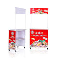 Display Table Retail Portable Exhibition Display Counter  Promotion Table Advertisement Table