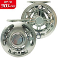 Newbility 3/4 5/6 All Sealed Drag Gear Bearing System Full Metal Aluminum Alloy CNC Machined Cut Trout Fishing Fly Reel