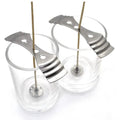 Metal Candle Wick Clips Holder Centering Devices