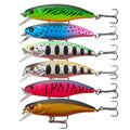 Simulation Fishing Tackle ABS Material Sinking Lures 6cm/4.3g Luya Minnow Lures